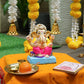 6INCH Eco-Friendly Alampata Ganesh | Plant-A-Ganesha