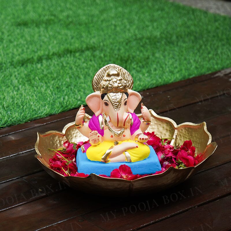 7INCH Eco-Friendly Siddhidhata Ganesh | Plant-A-Ganesha