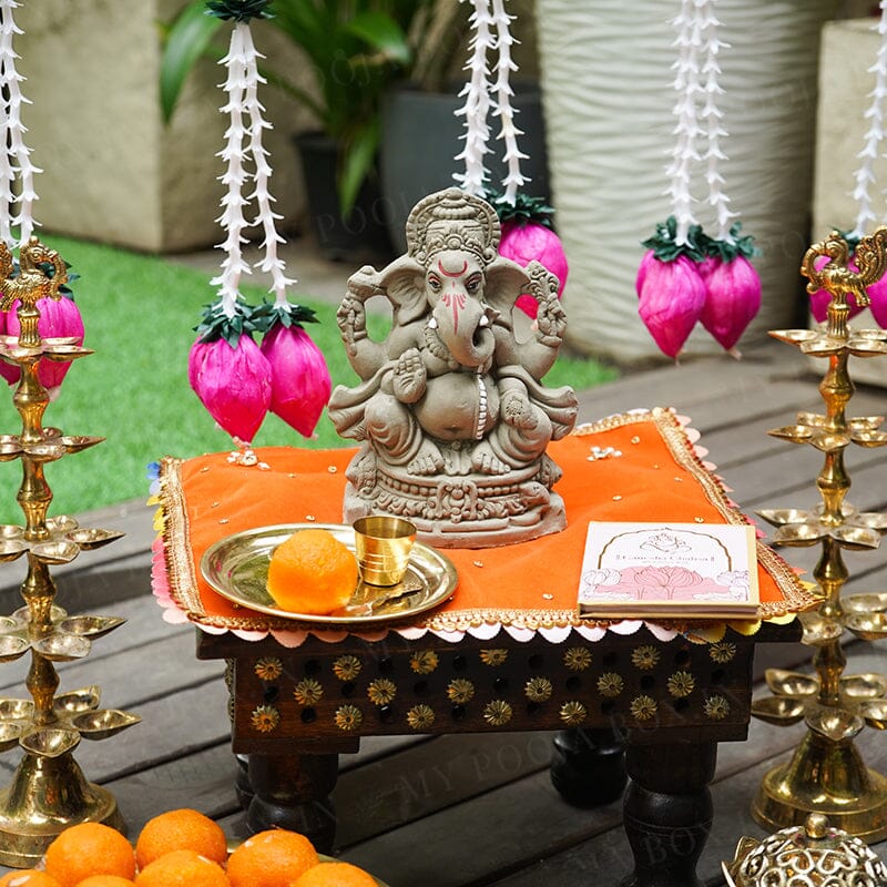 8INCH Pramoda Eco-Friendly Ganpati | Plant-A-Ganesha