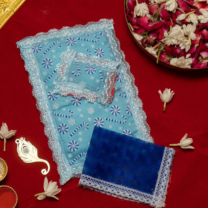Laddu Gopal Floral Bedding Set