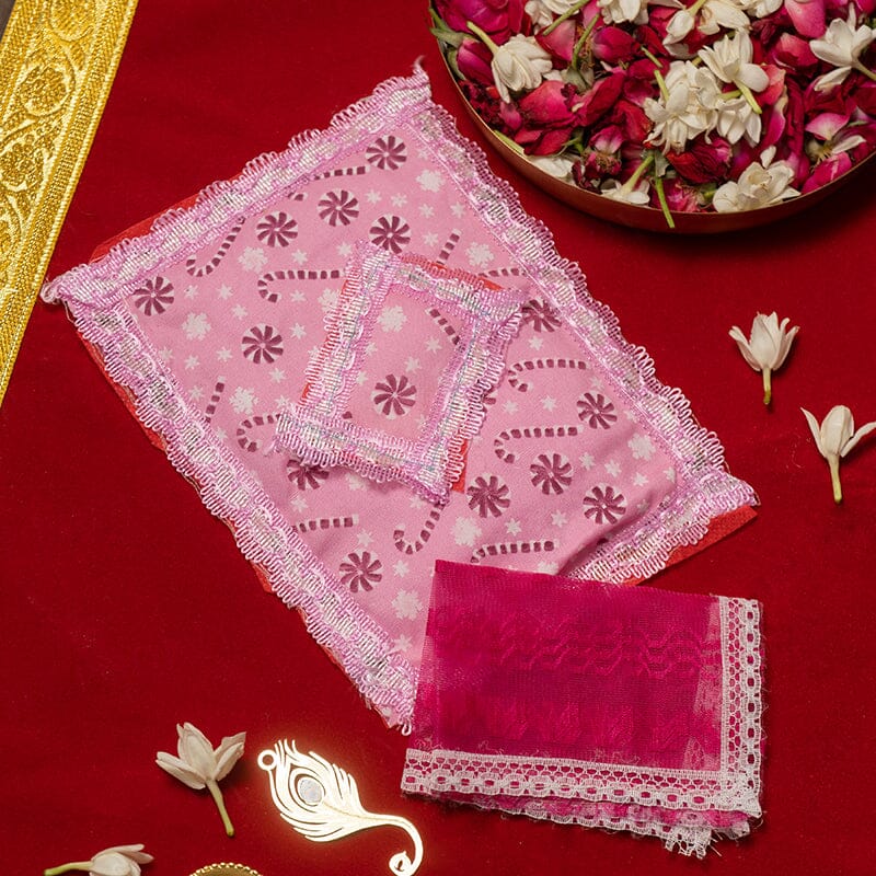 Laddu Gopal Floral Bedding Set