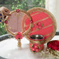 Peachy Bridal Karwa Chauth Thali Set