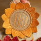 Handcrafted Lotus Gota Pooja Thali