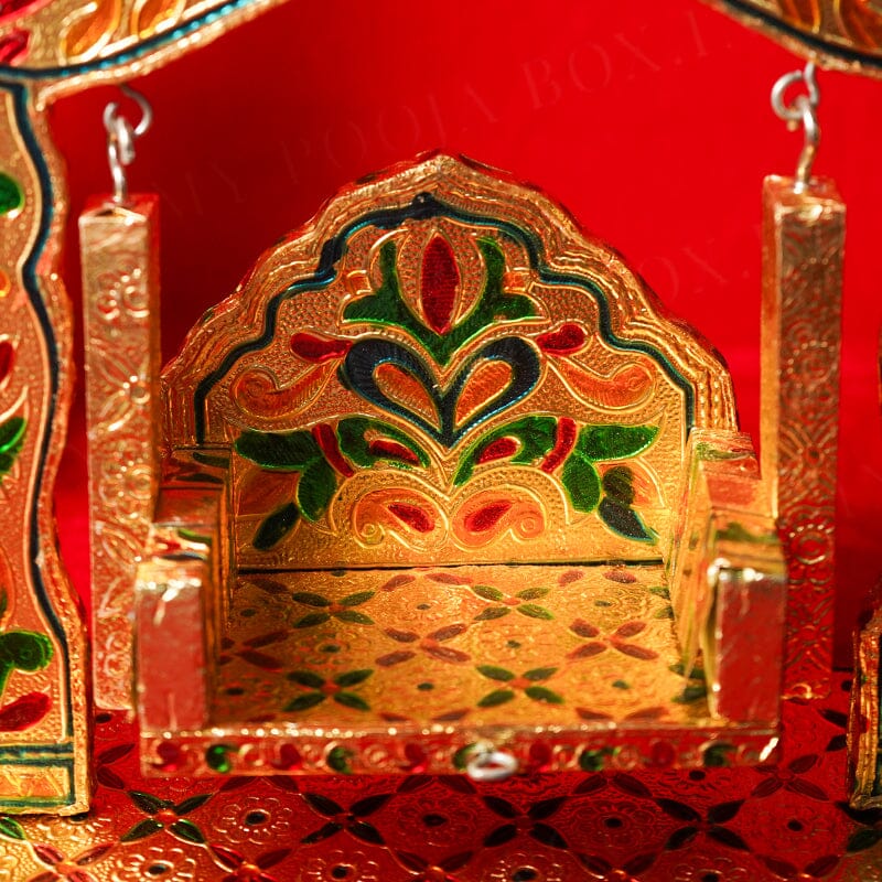 Meenakari Laddu Gopal Jhula