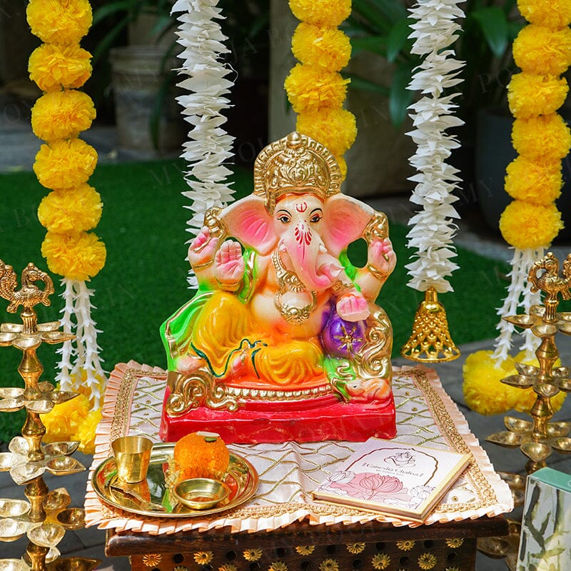 10INCH Siddhidhata Eco-Friendly Ganpati | Plant-A-Ganesha