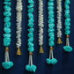 Artificial Flower Blue And White Backdrop Decoration