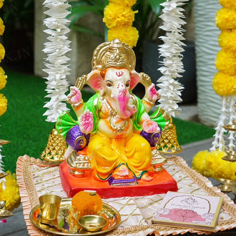 10INCH Nandana Eco-Friendly Ganpati | Plant-A-Ganesha