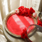 Lovely Red Roses Karwa Chauth Thali Set
