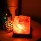 Himalayan Pink Salt Cube Firebowl Lamp