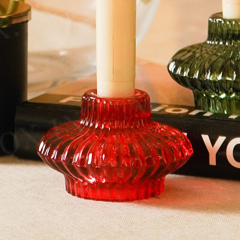 Lavish Glow Glass Candle Holder