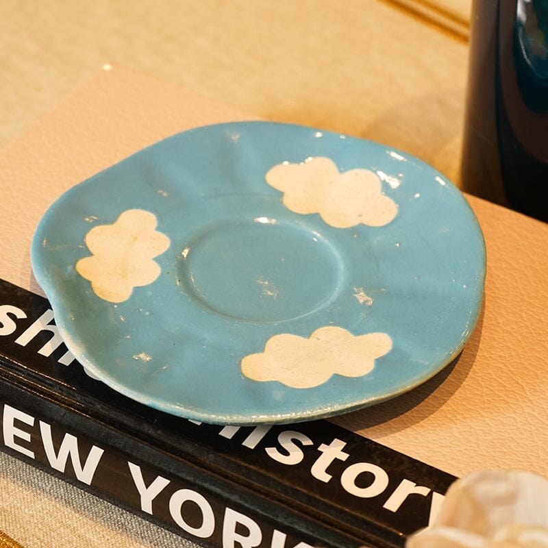 Cute Cloud Cup and Saucer Set