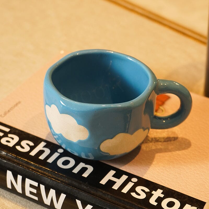 Cute Cloud Cup and Saucer Set