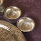 Luxurious Silver Swastika Pooja Thali Set