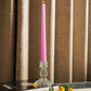 Glass Pillar Press Candle Stand 4Inch