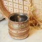 Pretty Peach Karwa Chauth Thali Set