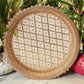 Pretty Peach Karwa Chauth Thali Set