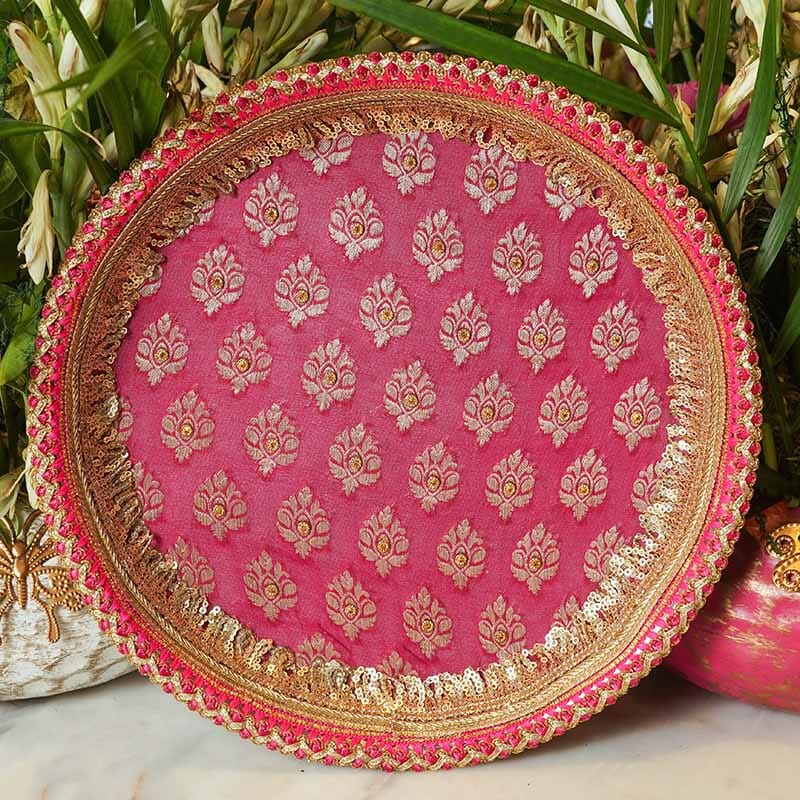 Banarasi Bliss KarwaChauth Thali Set