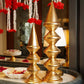 Majestic Cone Pillar Decoration Stands (Set of 3)