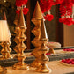 Majestic Cone Pillar Decoration Stands (Set of 3)