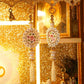 Festive White Shubh Labh Door Hanging