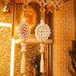Festive White Shubh Labh Door Hanging