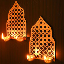 Jharokha Wall Hanging T-light Holder