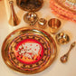 Decorative Brass Pooja Thali
