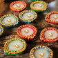 Multicolour Eco Friendly Diya (Set of 12)