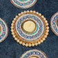 Blue Evil Eye Decorative Diya Rangoli Set of 5