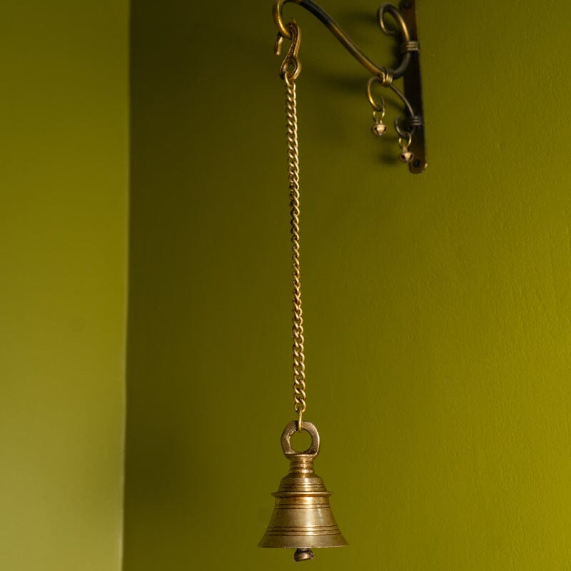 Antique Brass Harmony Hanging Bell