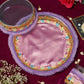 Lavish Lavender Karwa Chauth Thali Set