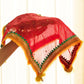 Maroon & Yellow Thali Cover