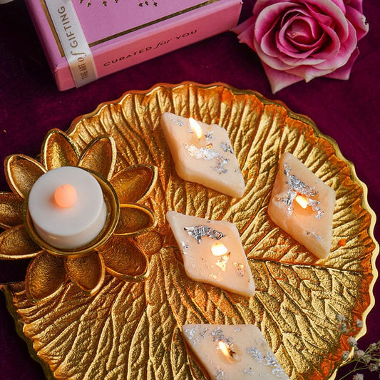 Kaju Katli Scented Candles Gift Box