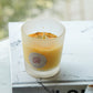Citrine Patcholi Natural Healing Crystal Candle