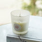 Solar Plexus Natural Healing Crystal Candle