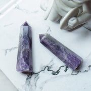 Amethyst Tower/Pencil (Set of 2) | Spirituality & Protection