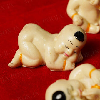 Piano Baby Figurines Set of 4 for Home Decor