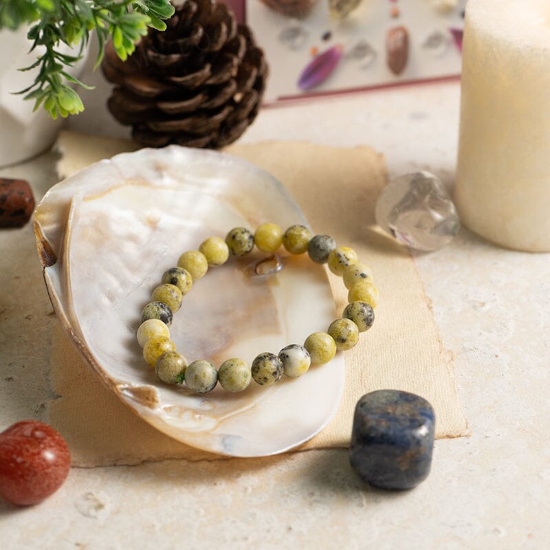 Serpentine Crystal Healing Bracelet