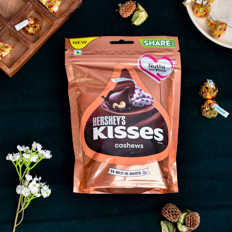 Hershey's Kisses Cashew Chocolate 100.8 GMS