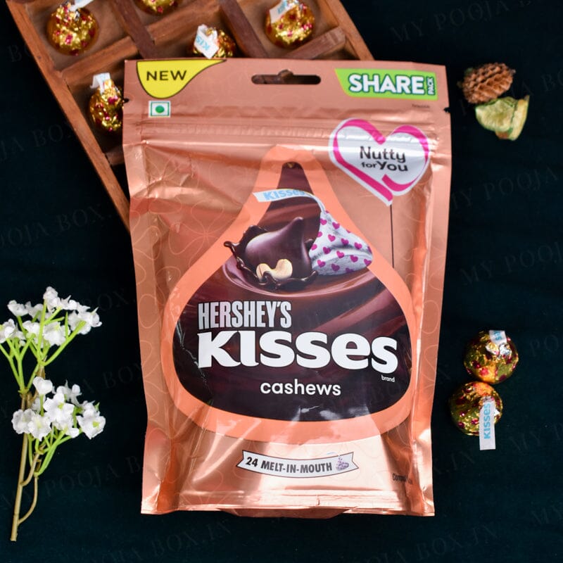 Hershey's Kisses Cashew Chocolate 100.8 GMS