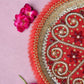 Red Ruby Royalty Pooja Thali Set