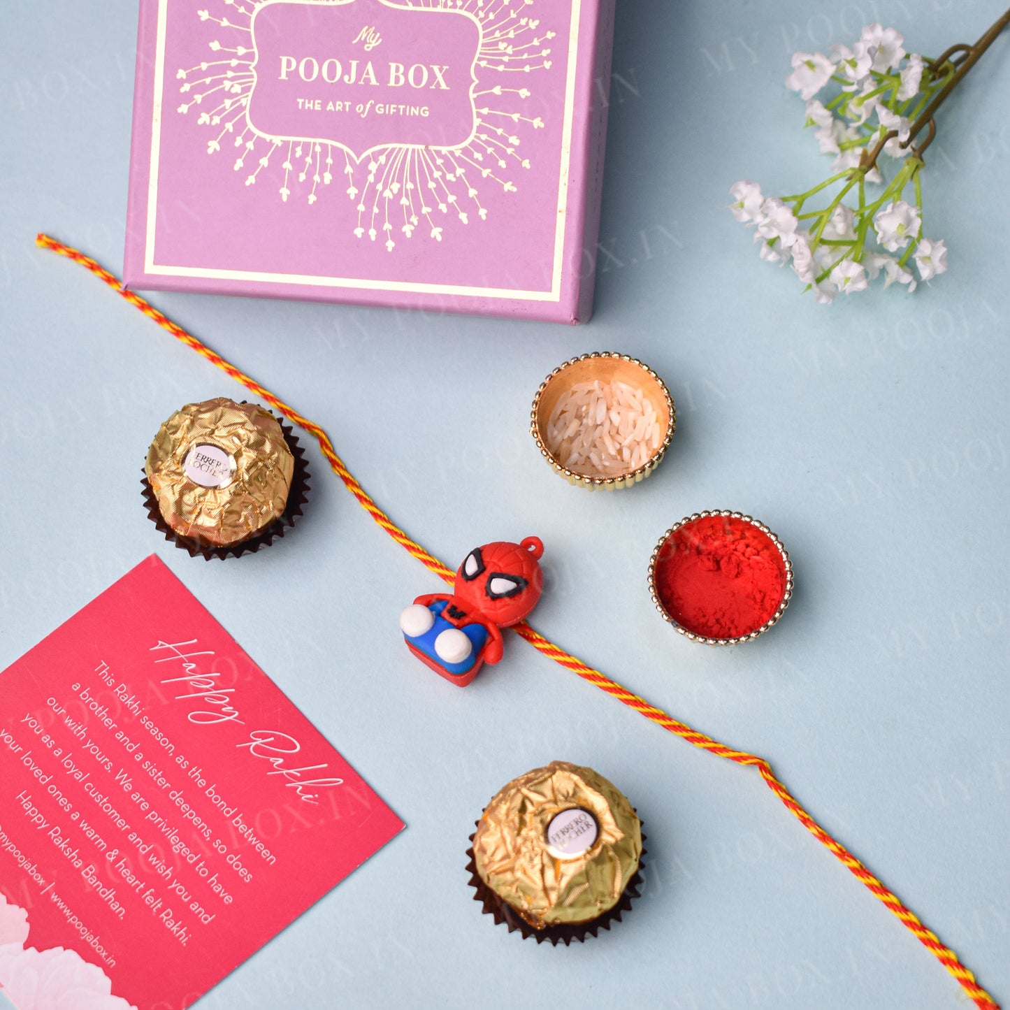 Cute Spiderman Quirky Kids Rakhi