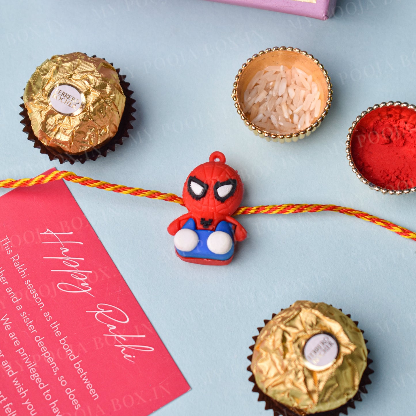 Cute Spiderman Quirky Kids Rakhi