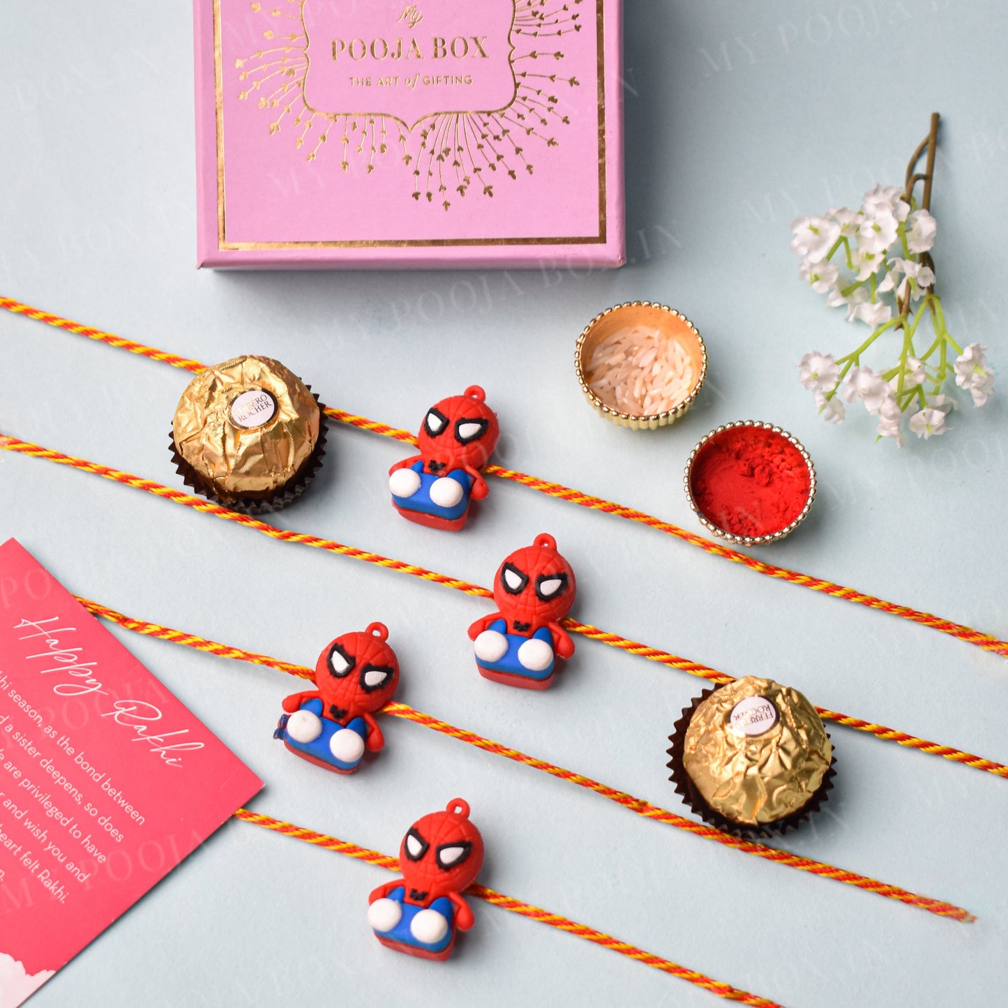 Cute Spiderman Quirky Kids Rakhi