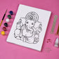 DIY Ganesha Canvas Paint & Decorative Kit