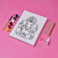 DIY Ganesha Canvas Paint & Decorative Kit