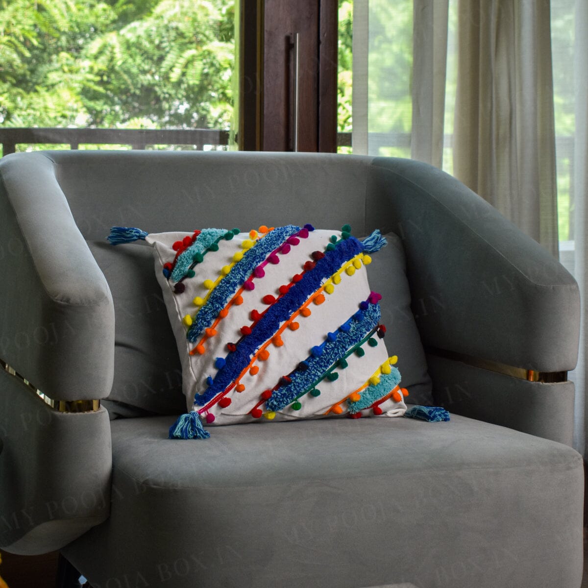 Stylish Multi Pattern Cushion Cover