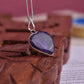 Amethyst Heart Pendant Necklace