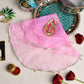 Pastel Pink Karwa Chauth Thali Cover