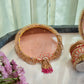 Floral Fusion Karwa Chauth Thali set